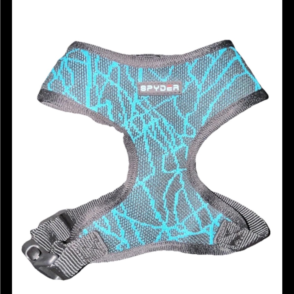 Spyder Dog Harness Green-Black Small